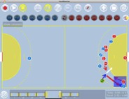 Handball tutorial Tactic3D timing